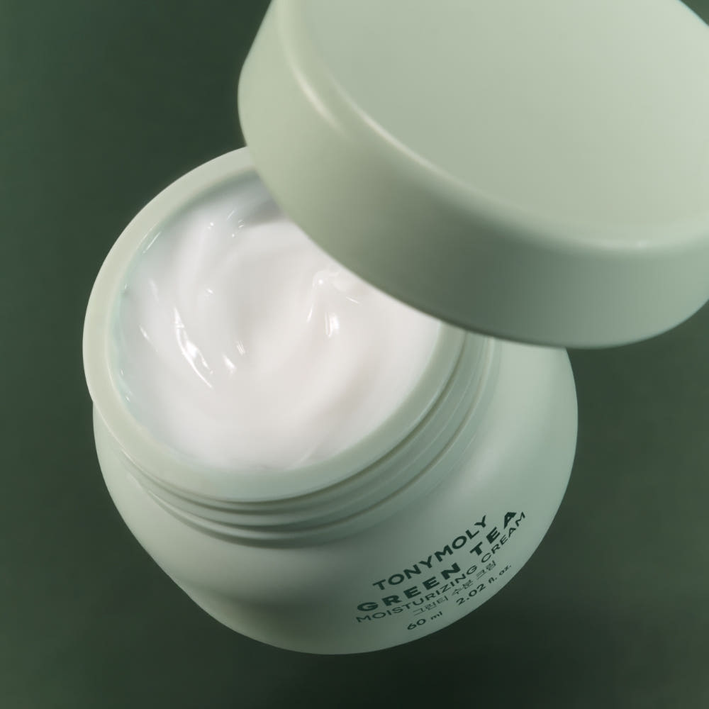 TONYMOLY Green Tea Moisturizing Cream 60ml by Seoulia
