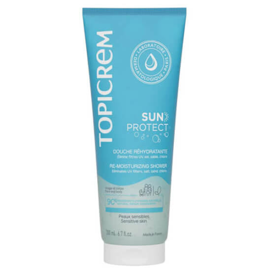 Topicrem Sun Protect After-Sun Moisturizing Shower Gel 200ml by Beauty Care Bag