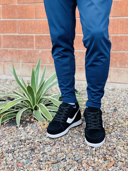 TOTO - A1914 - 2.8 Inches Taller (Black)Sneakers / AthleticsTorqelo.com