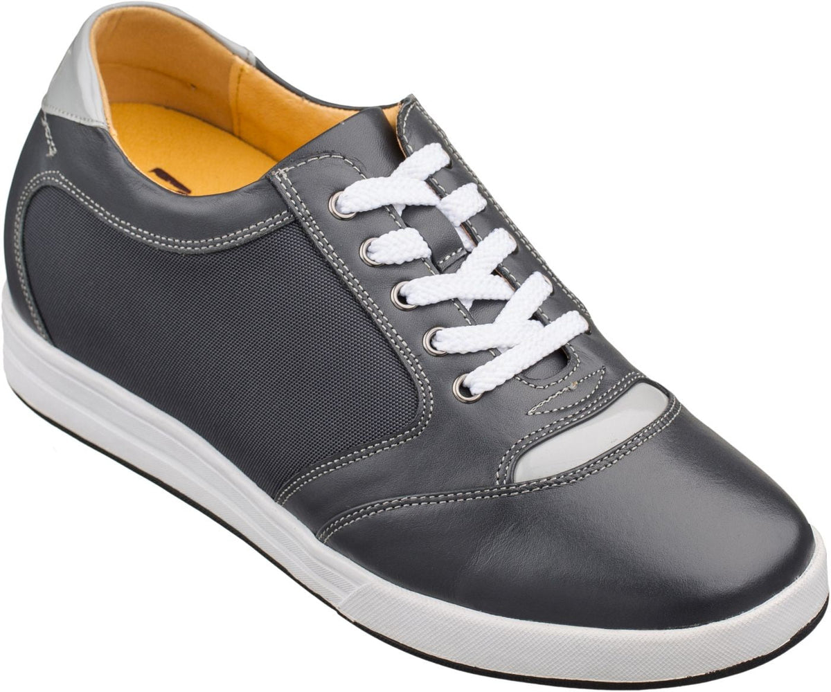 TOTO - A5327 - 3.2 Inches Taller (Grey)Sneakers / AthleticsTorqelo.com