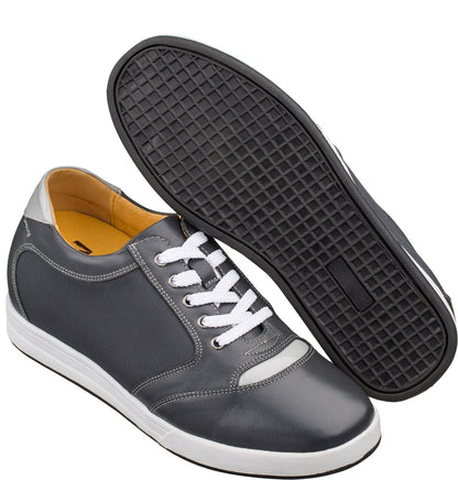 TOTO - A5327 - 3.2 Inches Taller (Grey)Sneakers / AthleticsTorqelo.com
