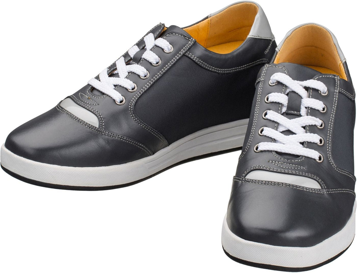 TOTO - A5327 - 3.2 Inches Taller (Grey)Sneakers / AthleticsTorqelo.com