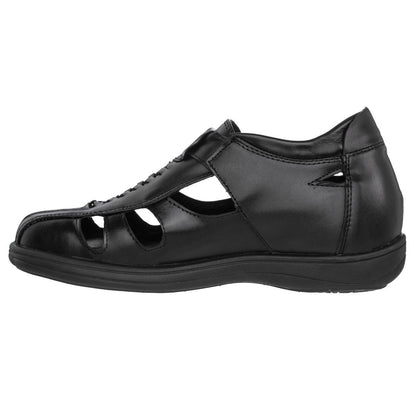 TOTO Black Braided Leather Sandals - Three Inches - G1307SandalsTorqelo.com