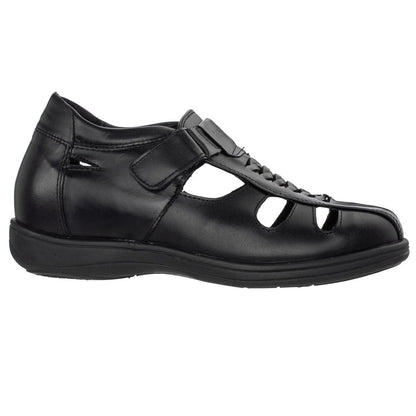 TOTO Black Braided Leather Sandals - Three Inches - G1307SandalsTorqelo.com