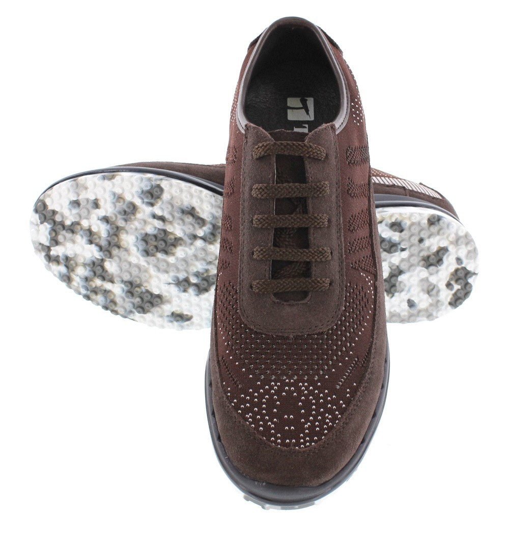 TOTO - D22035 - 2.4 Inches Taller (Brown) - LightweightSneakers / AthleticsTorqelo.com