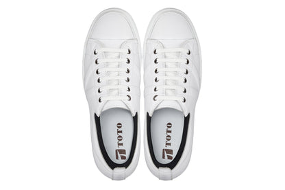 TOTO - D8171 - 2.4 Inches Taller (White/Black)Sneakers / AthleticsTorqelo.com