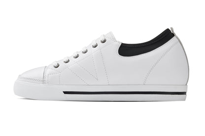 TOTO - D8171 - 2.4 Inches Taller (White/Black)Sneakers / AthleticsTorqelo.com