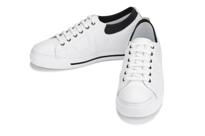 TOTO - D8171 - 2.4 Inches Taller (White/Black)Sneakers / AthleticsTorqelo.com