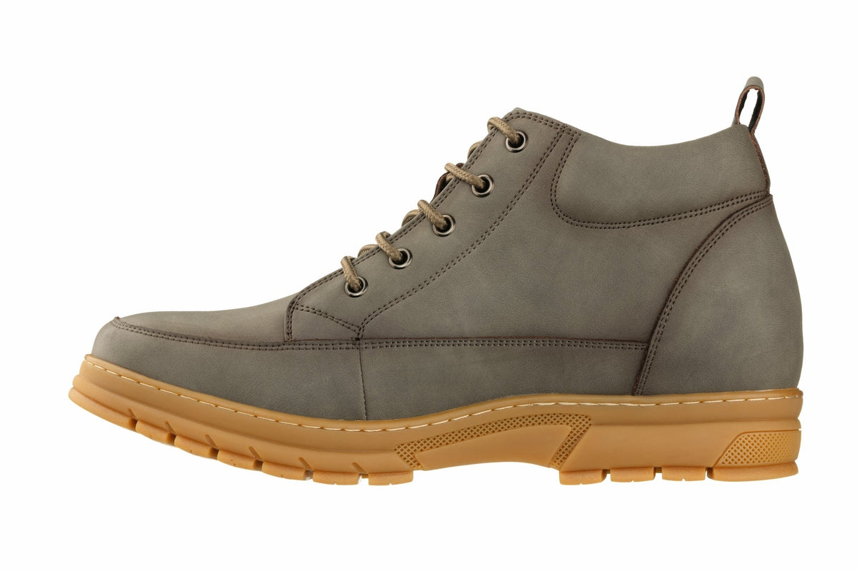 TOTO - K11551 - 2.8 Inches Taller (Grey) - Casual Hiker BootsBootsTorqelo.com