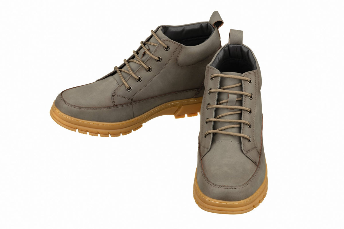 TOTO - K11551 - 2.8 Inches Taller (Grey) - Casual Hiker BootsBootsTorqelo.com