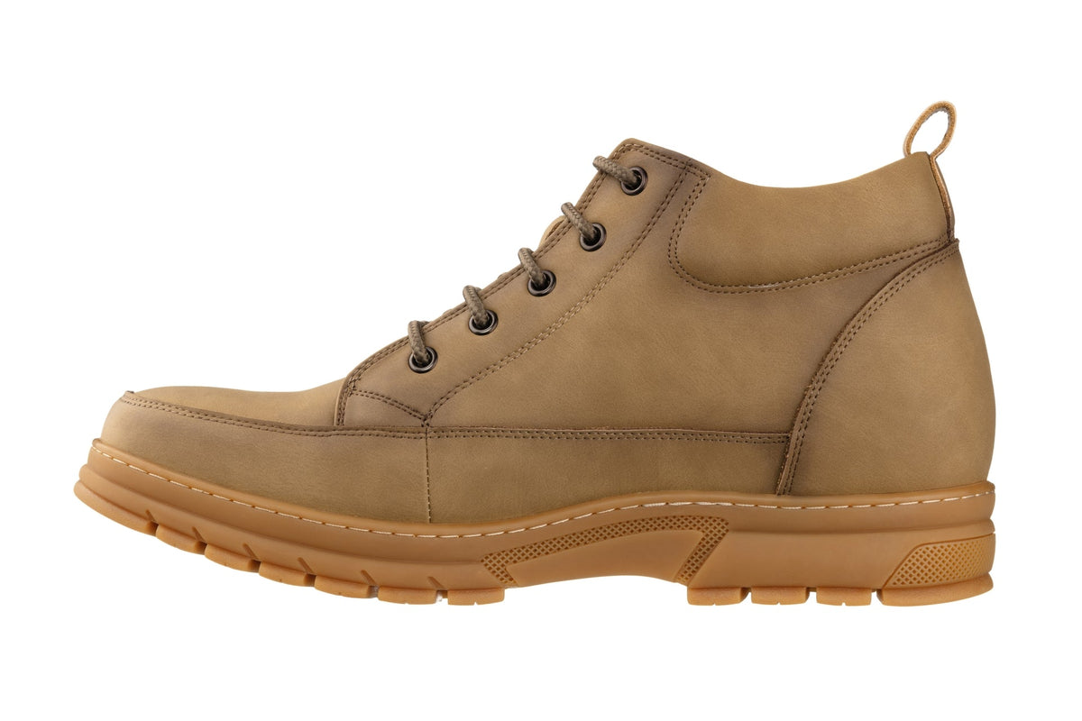 TOTO - K11552 - 2.8 Inches Taller (Khaki) - Casual Hiker BootsBootsTorqelo.com