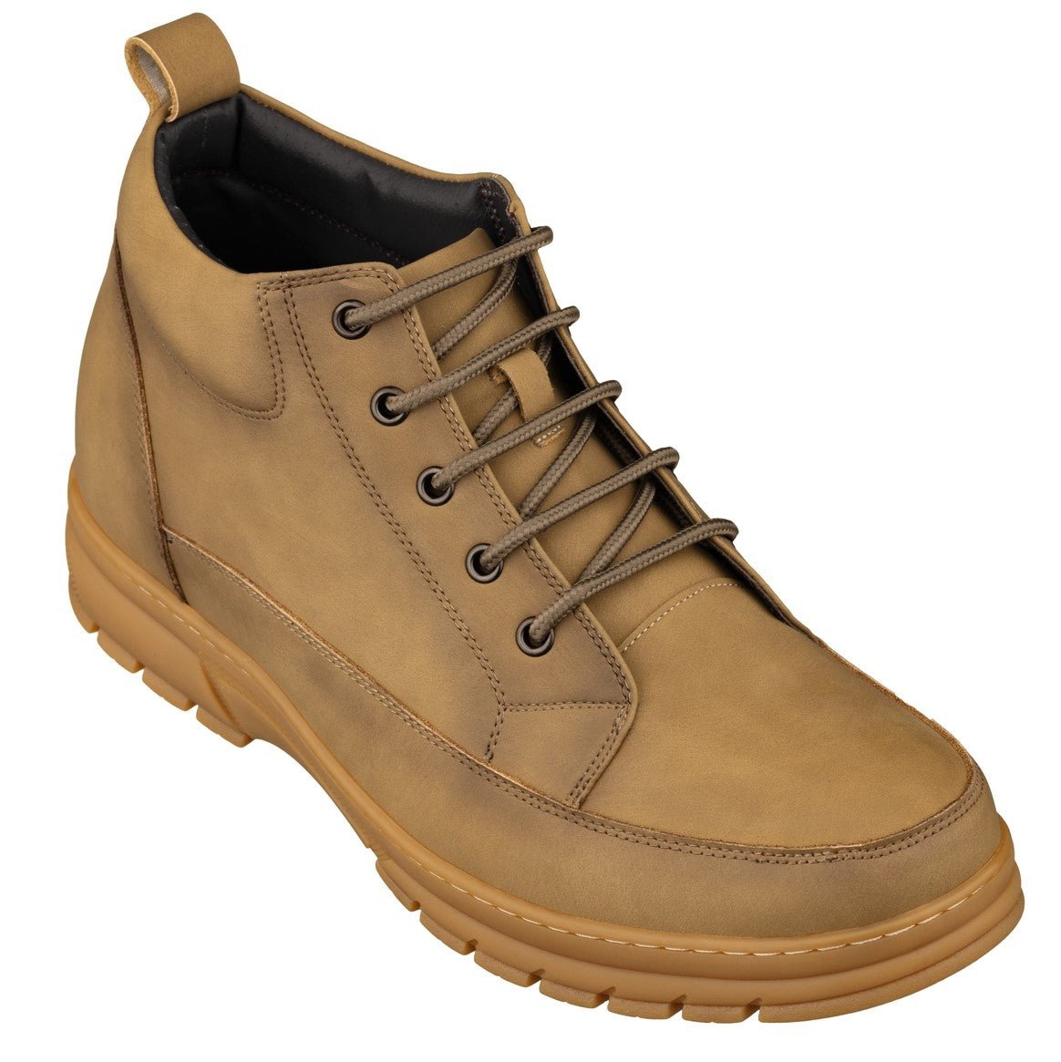 TOTO - K11552 - 2.8 Inches Taller (Khaki) - Casual Hiker BootsBootsTorqelo.com
