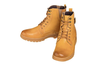 TOTO - K16207 - 2.8 Inches Taller (Tan Brown) - High Top BootsBootsTorqelo.com