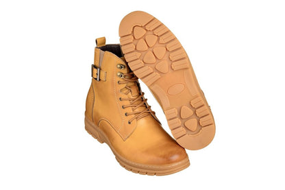 TOTO - K16207 - 2.8 Inches Taller (Tan Brown) - High Top BootsBootsTorqelo.com