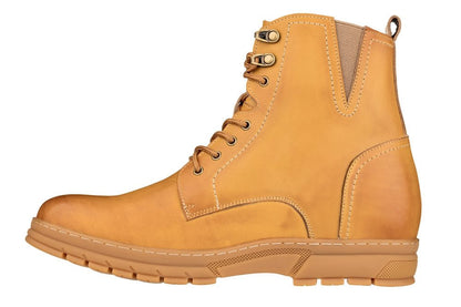 TOTO - K16207 - 2.8 Inches Taller (Tan Brown) - High Top BootsBootsTorqelo.com