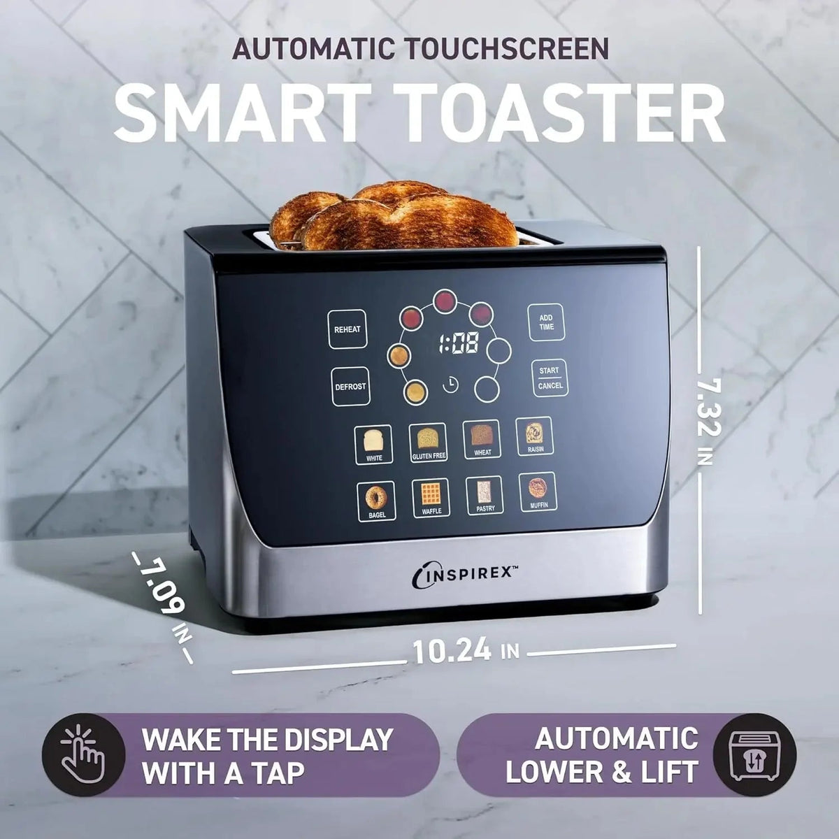 Touch Screen Smart ToasterToasterTorqelo.com