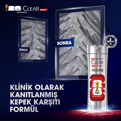 Clear Men FIFA World Cup Anti-Dandruff Shampoo 330 ml by Beauty Care Bag