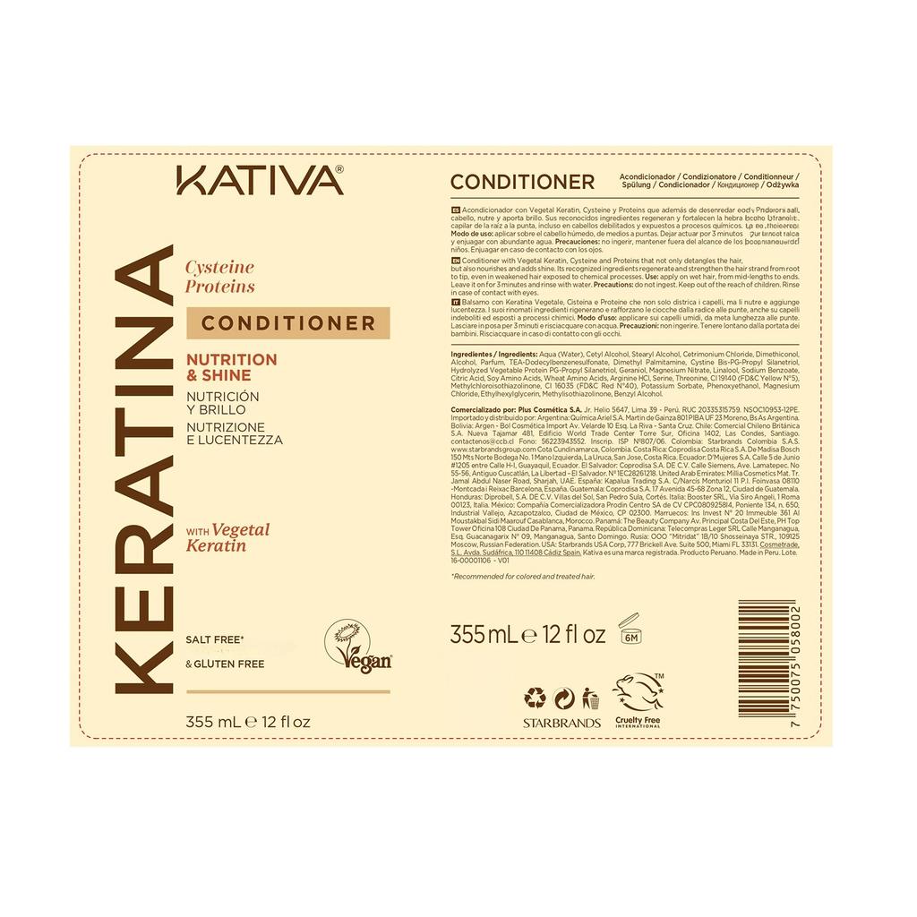 Kativa Cream 355ml by Beauty Care Bag