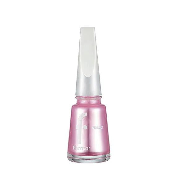 Flormar Pearly Pigmented Nail Polish PL118 Lilac Dreams - 0.5 Fl Oz | Long-Lasting Shine by Beauty Care Bag