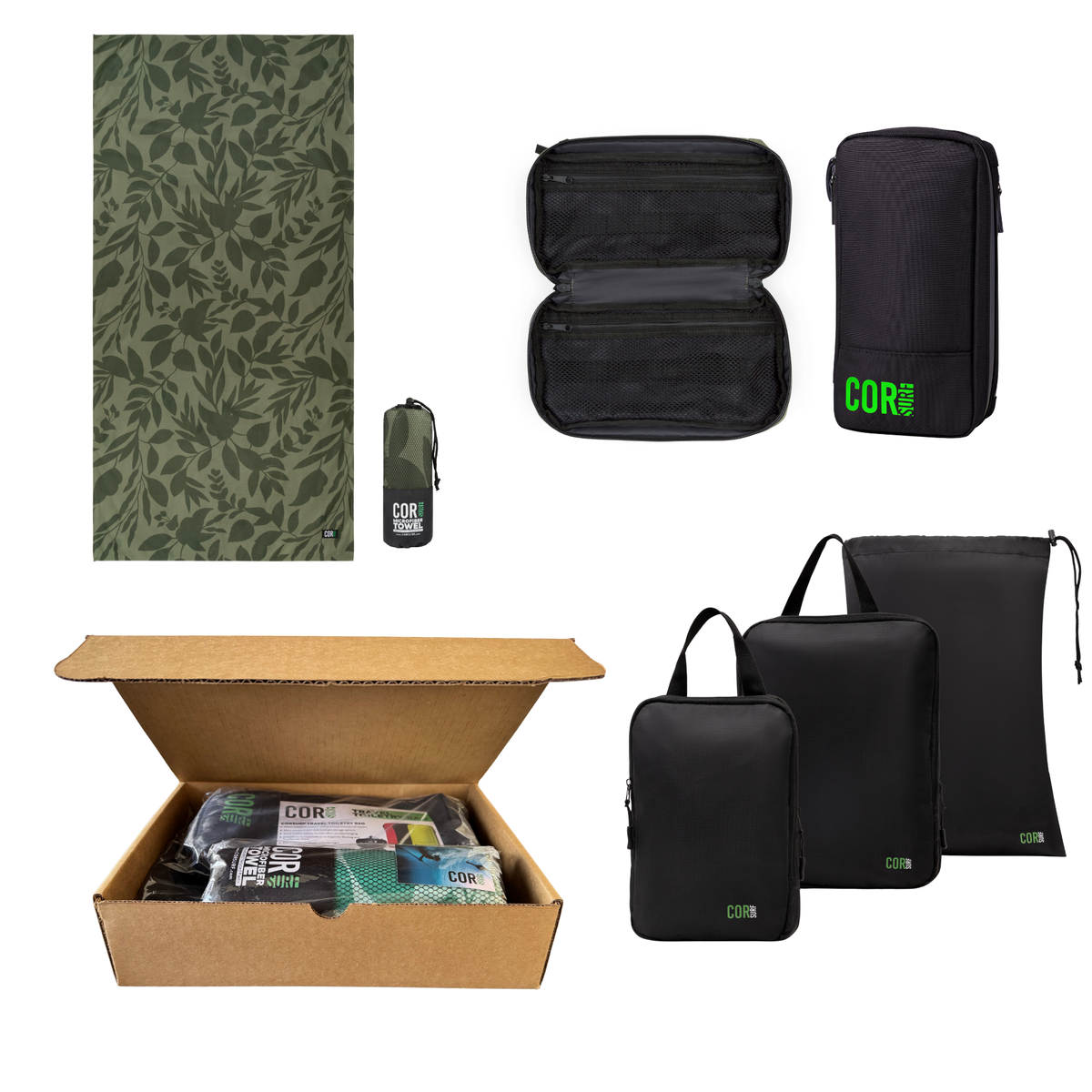 Travel Bundle Gift Box by COR Surf