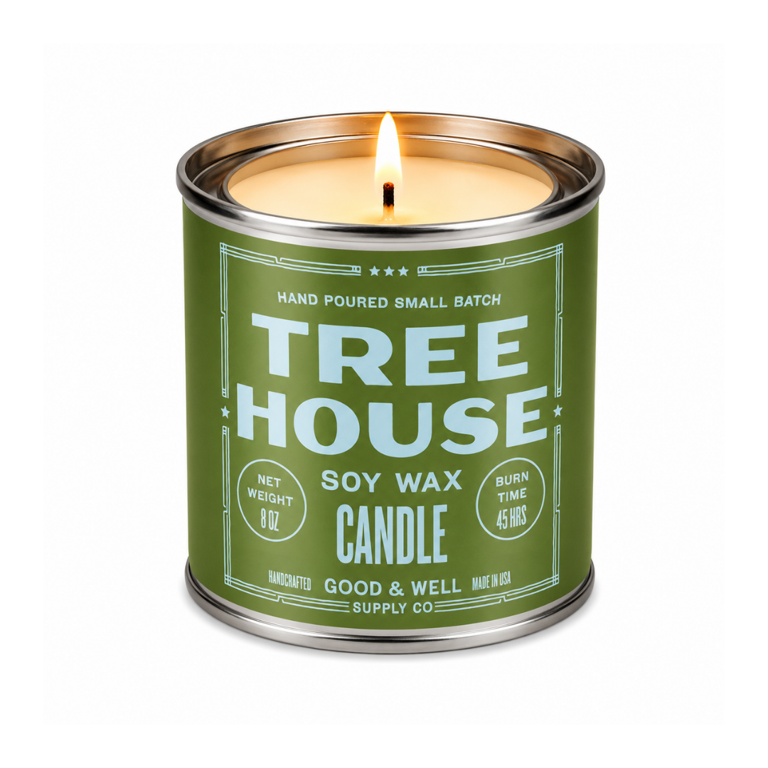 Tree House Soy Candle by Good & Well Supply Co.