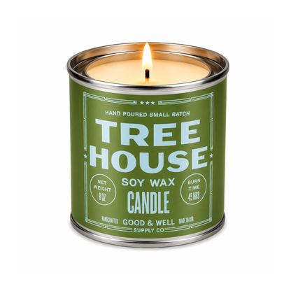 Tree House Soy Candle by Good & Well Supply Co.