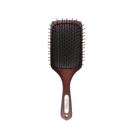 Trina Professional Wooden Hair Brush 0017 - Eco-Friendly, Gentle Detangling & Styling ToolHair AccessoriesTorqelo.com