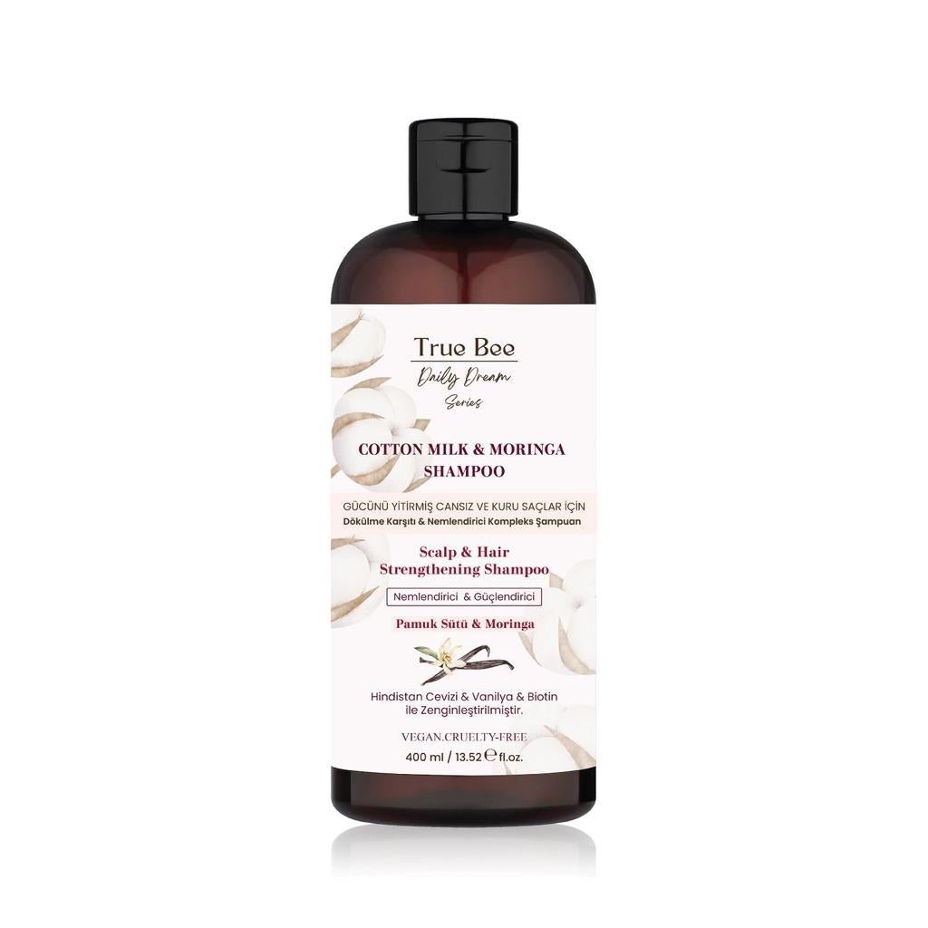 True Bee Cotton Milk & Moringa Complex Shampoo 400 mlHair CareTorqelo.com