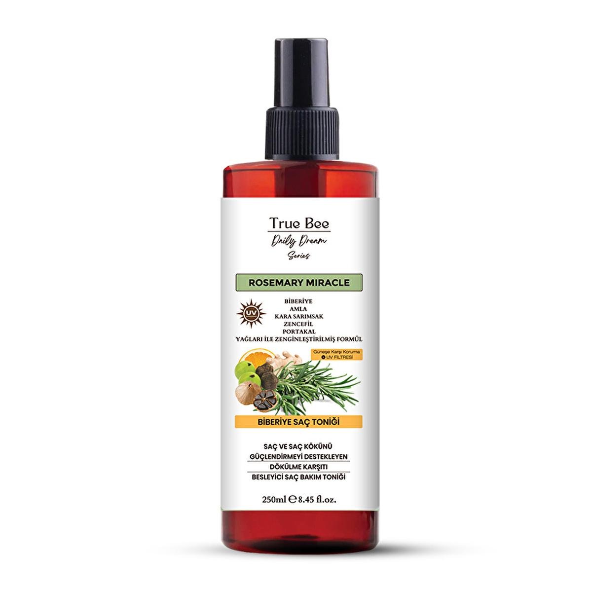 True Bee Daily Dream Care Hair Toner with Rosemary & Natural Oils - 8.45 fl oz - Nourishes & Supports Hair GrowthFace SerumTorqelo.com