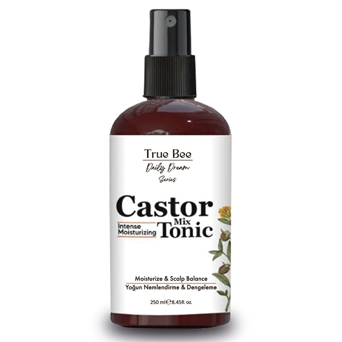 True Bee Daily Dream Castor Hair Tonic - Nourishing Vitamins & Oils for Hair Growth & StrengthHair MaskTorqelo.com