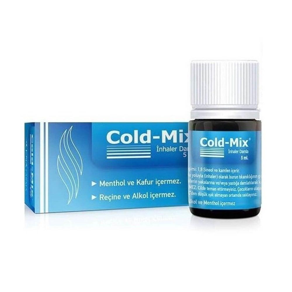 Cold-Mix Inhaler Drops for Congestion Relief - Natural Nasal Decongestant with Eucalyptus Oil by Beauty Care Bag