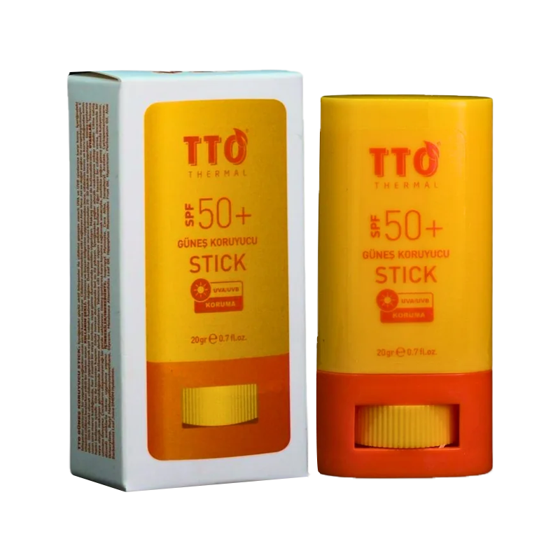 TTO Sunscreen Stick SPF 50 UVA/UVB Protection 20g by Beauty Care Bag