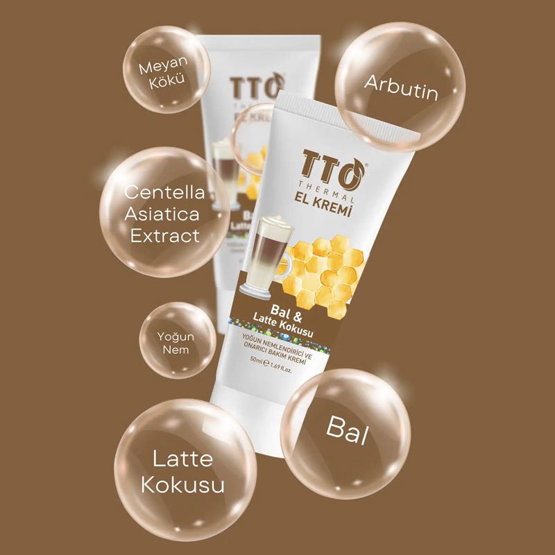 TTO Honey & Latte Scented Hand Cream for Soft Skin 50 mlBody CareTorqelo.com
