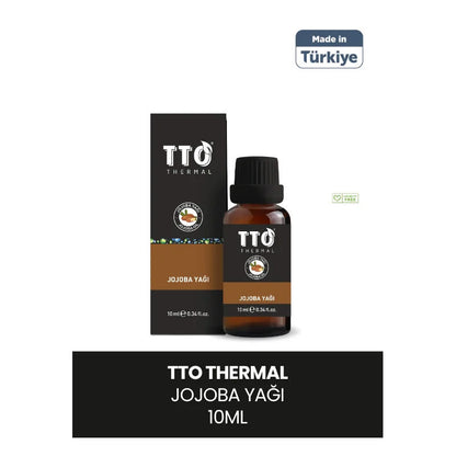 TTO Pure Jojoba Oil Moisturizing Hair & Skin Care 10 ml by Beauty Care Bag