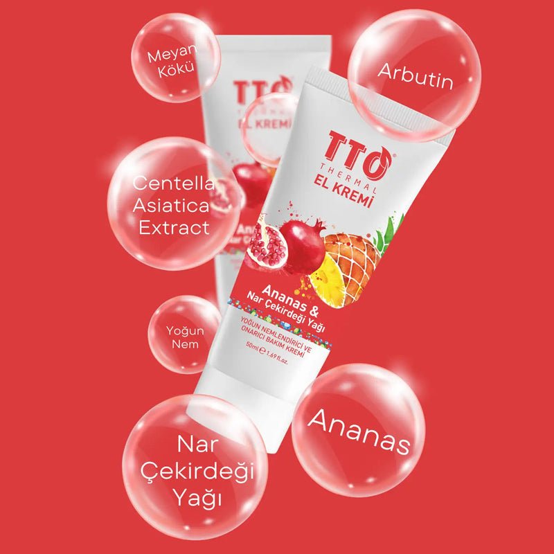 TTO Pineapple & Pomegranate Seed Oil Hand Cream 50 mlBody CareTorqelo.com