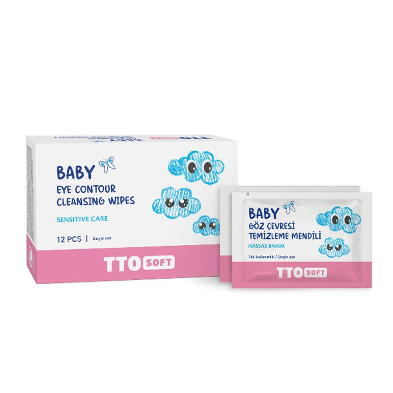 TTO Soft Baby Eye Cleansing Wipes for Gentle Care 12 CountBody CareTorqelo.com