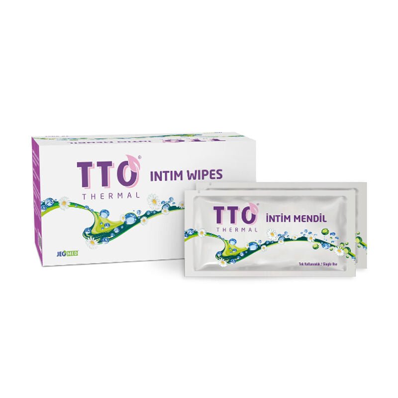 Tto Thermal Intimate Wipes with Tea Tree Oil 12 CountBody CareTorqelo.com
