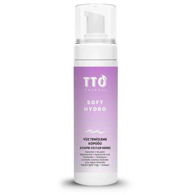 TTO Thermal Soft Hydro Face Cleansing Foam with Ceramides 200 ml by Beauty Care Bag