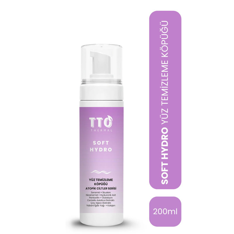 TTO Thermal Soft Hydro Face Cleansing Foam with Ceramides 200 ml by Beauty Care Bag