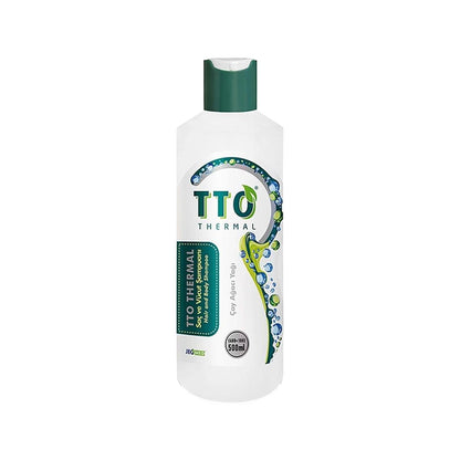 TTO Thermal Tea Tree Oil Shampoo for Oily Hair and Body - 16.91 fl oz Natural CleanserShampooTorqelo.com