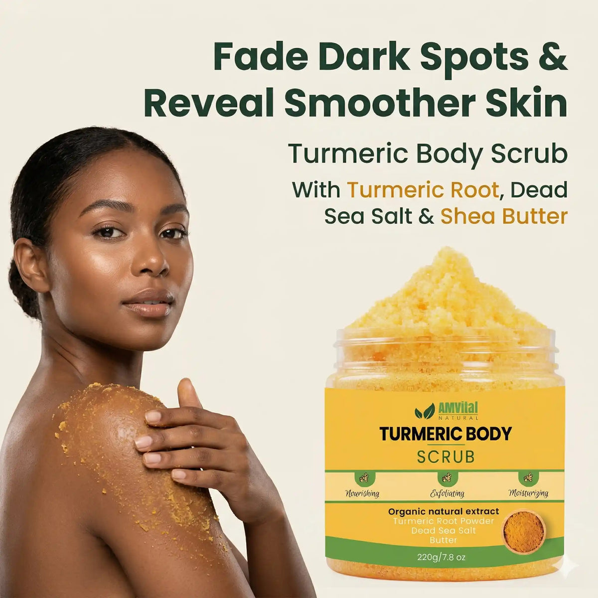 AMVital Turmeric Body Scrub by AMVital