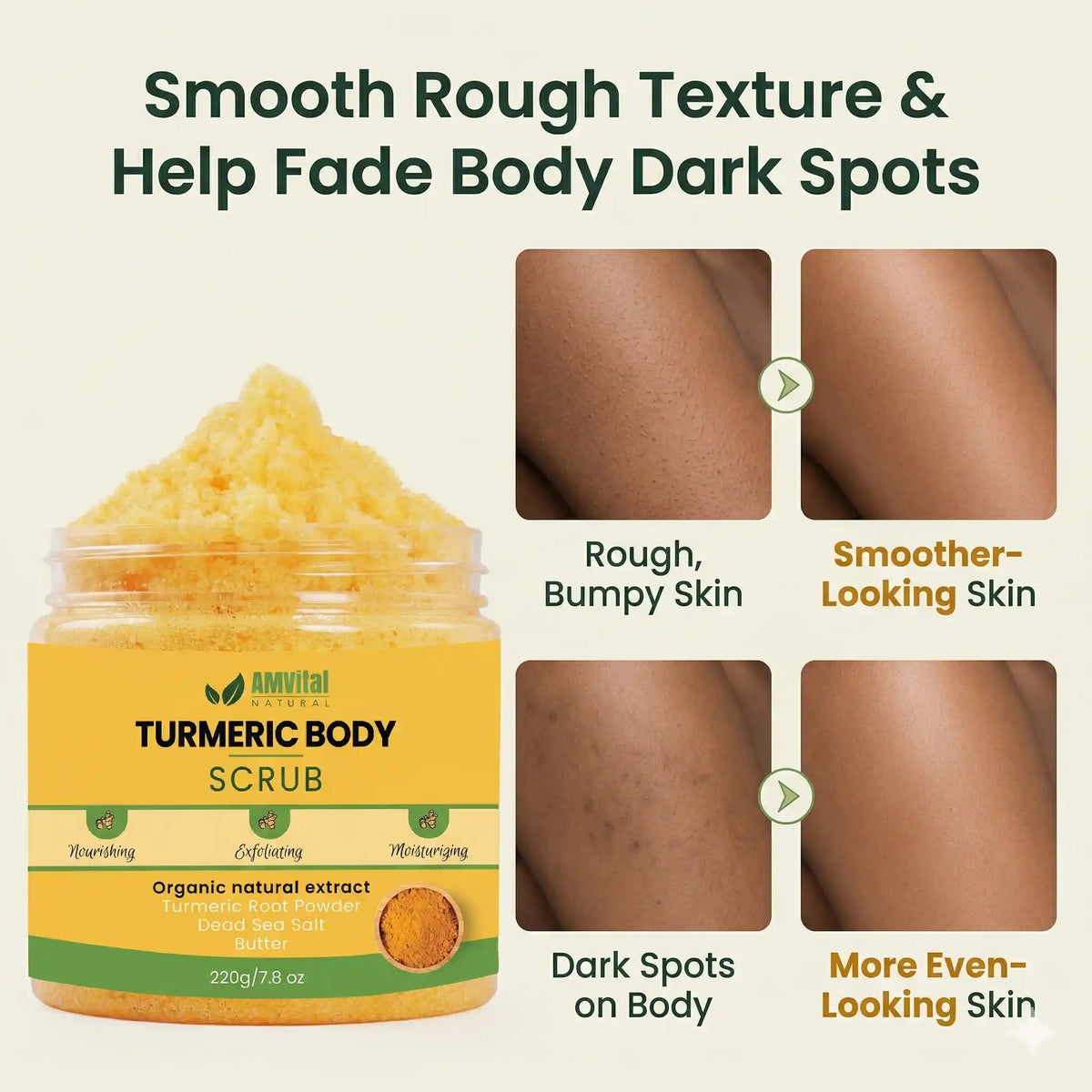 AMVital Turmeric Body Scrub by AMVital