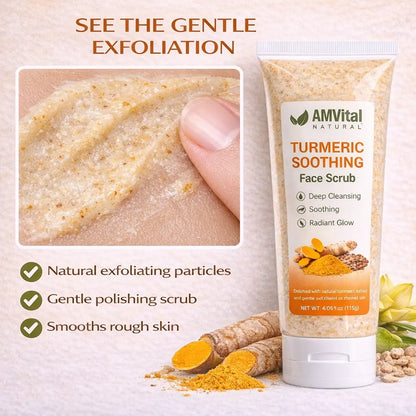 AMVital Turmeric Soothing Face Scrub by AMVital