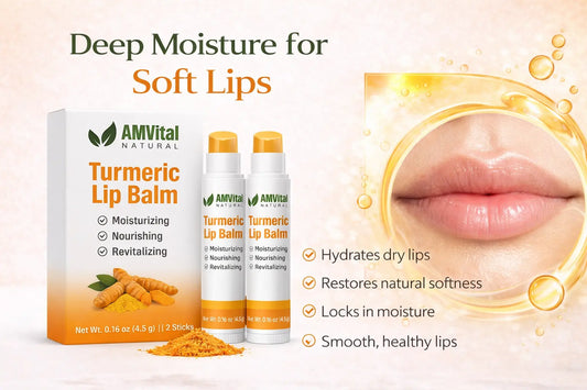 AMVital Turmeric Lip Balm 2-Pack, image 2