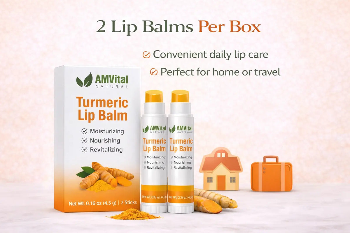 AMVital Turmeric Lip Balm 2-Pack, image 7