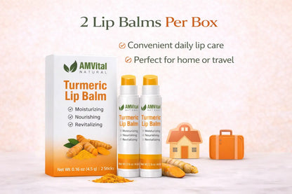 AMVital Turmeric Lip Balm 2-Pack, image 7