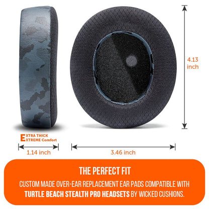 Turtle Beach Stealth Pro Earpads - WC FreeZe Cooling GelCooling Gel Ear PadsTorqelo.com