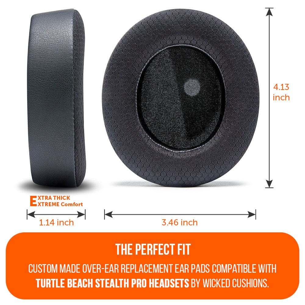 Turtle Beach Stealth Pro Earpads - WC FreeZe Cooling GelCooling Gel Ear PadsTorqelo.com