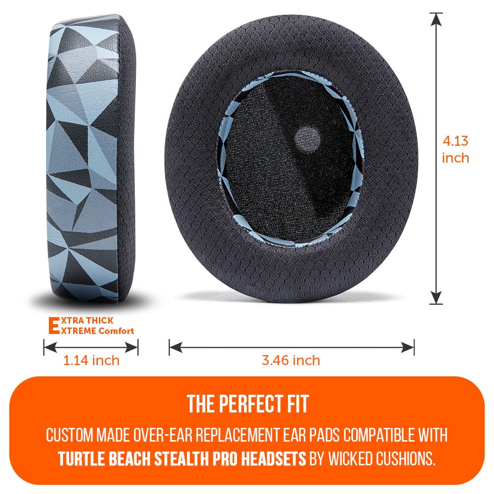 Turtle Beach Stealth Pro Earpads - WC FreeZe Cooling GelCooling Gel Ear PadsTorqelo.com