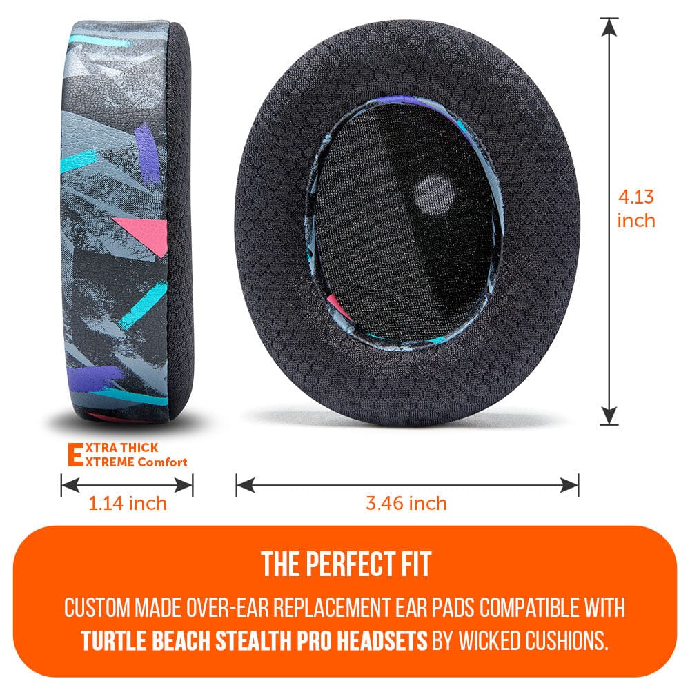 Turtle Beach Stealth Pro Earpads - WC FreeZe Cooling GelCooling Gel Ear PadsTorqelo.com